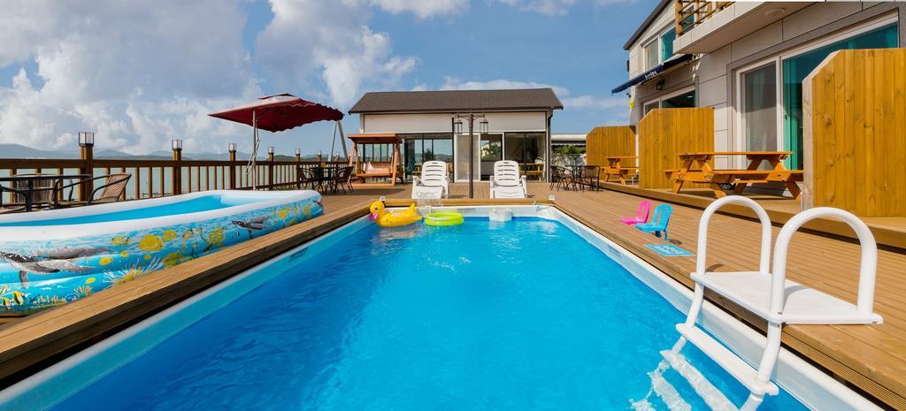 Dolsanmaru Pension Yeosu Bagian luar foto